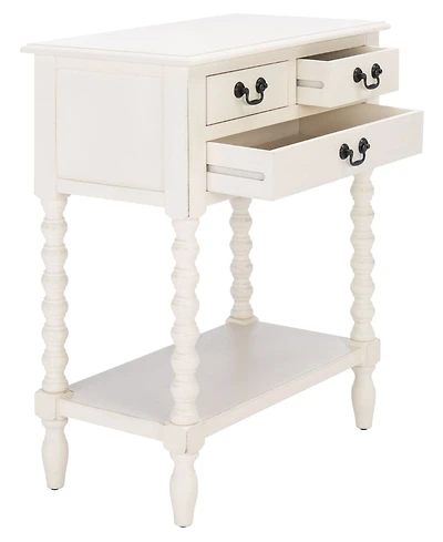 Athena 3 Drawer Console Table