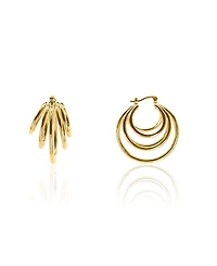 Oma The Label Adesuwa Medium Hoop Earrings