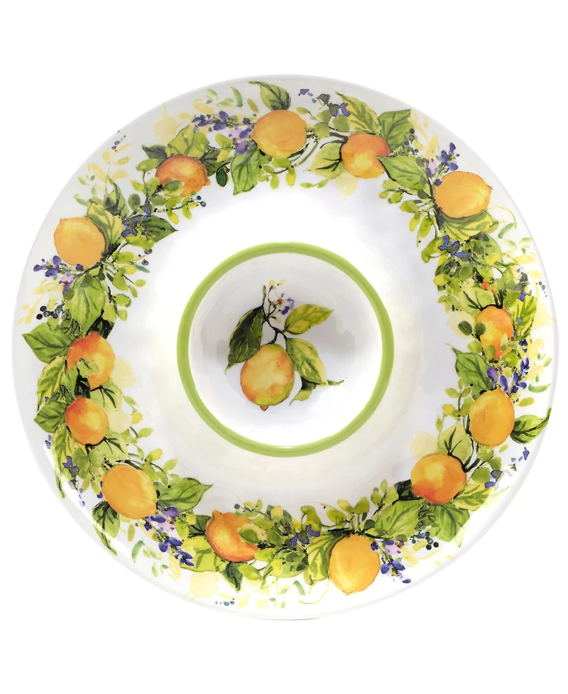 Certified Lemon Zest 3 Piece Melamine Hostess Set