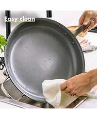 GreenPan Chatham Thermolon Healthy Ceramic Nonstick 13" Frypan with Helper Handle