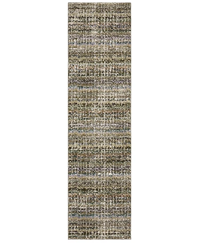 Oriental Weavers Atlas 747 2'3" x 8' Runner Area Rug