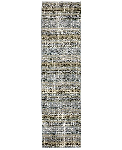 Oriental Weavers Atlas 747 2'3" x 8' Runner Area Rug