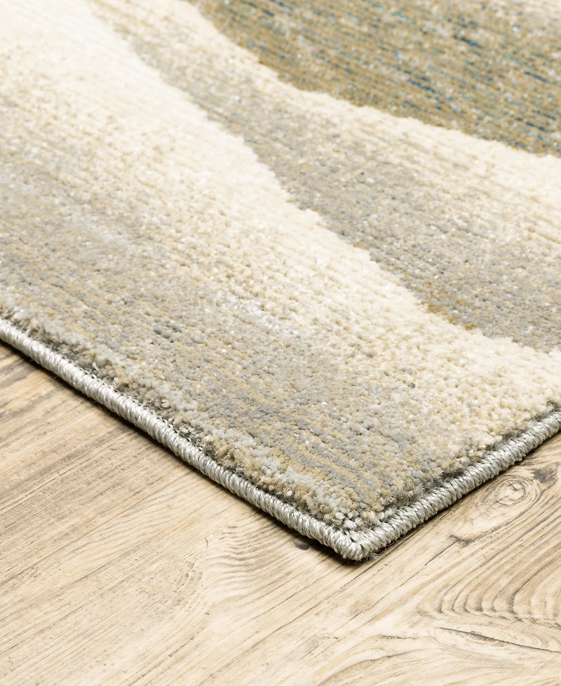 Oriental Weavers Evolution 0982C 2'3" x 8' Runner Area Rug