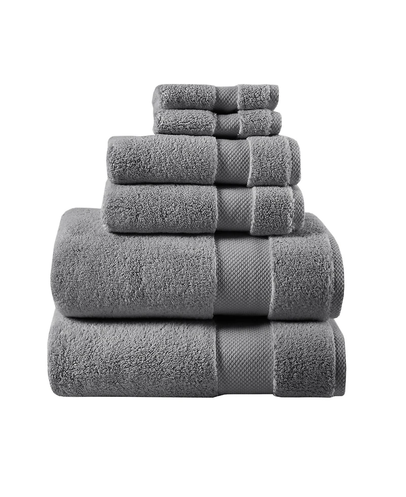 Madison Park Signature Splendor Cotton 6-Pc. Bath Towel Set