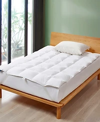 Serta White Goose Feather & Down Fiber Featherbed