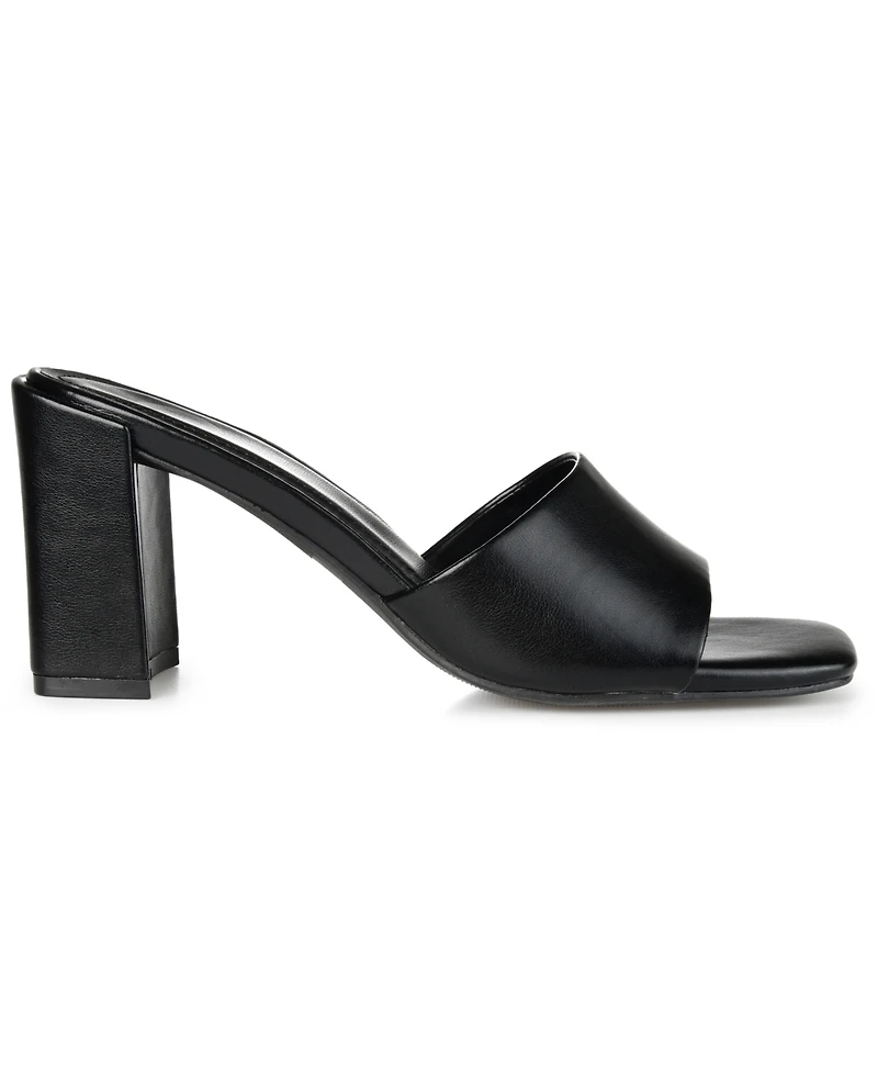 Journee Collection Women's Alisia Block Heel Sandals
