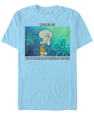 Fifth Sun Men's Relatable Squid Meme Short Sleeve Crew T-shirt