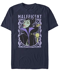 Fifth Sun Men's Maleficent Color Short Sleeve Crew T-shirt