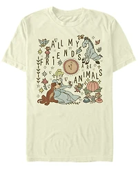 Fifth Sun Men's All My Friends Short Sleeve Crew T-shirt