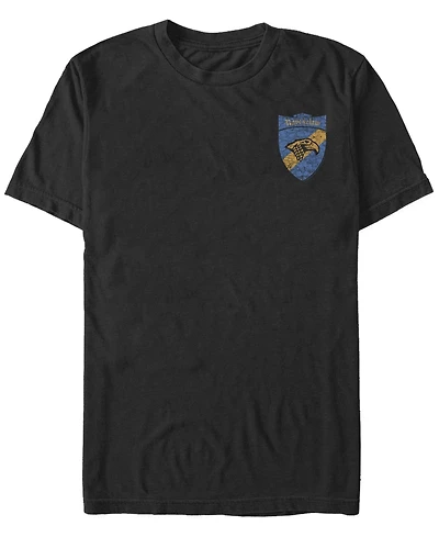 Fifth Sun Men's Ravenclaw Shield Short Sleeve Crew T-shirt