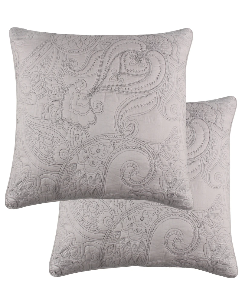 Levtex Perla 2-Pc. Sham Set, European