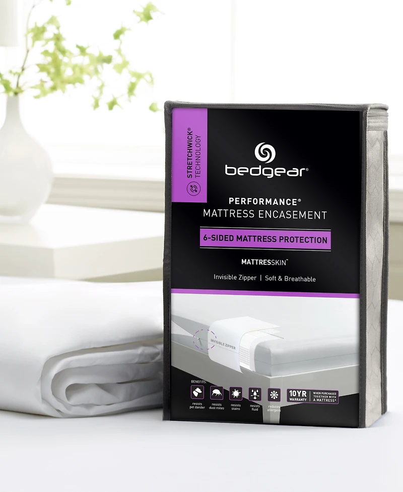 Bedgear MattresSkin Encasement with Stretchwick Technology