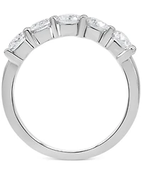Diamond 5 Stone Band (1 1/2 ct. t.w.) 14k White Gold