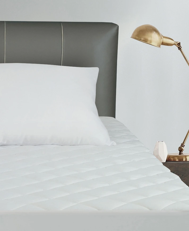 All-In-One Cooling Fitted Mattress Pad, Queen