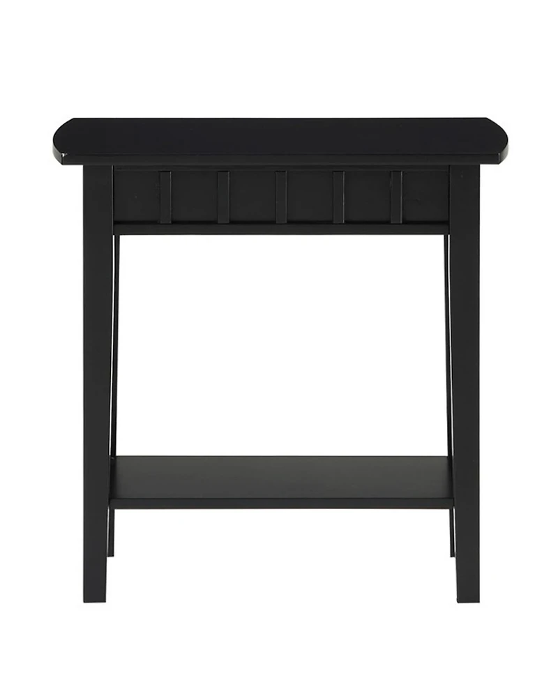 Dennis End Table with Shelf
