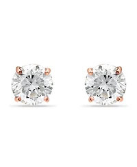 Giani Bernini 18k Gold over Sterling Silver Cubic Zirconia Stud Earrings (1 ct. t.w.)