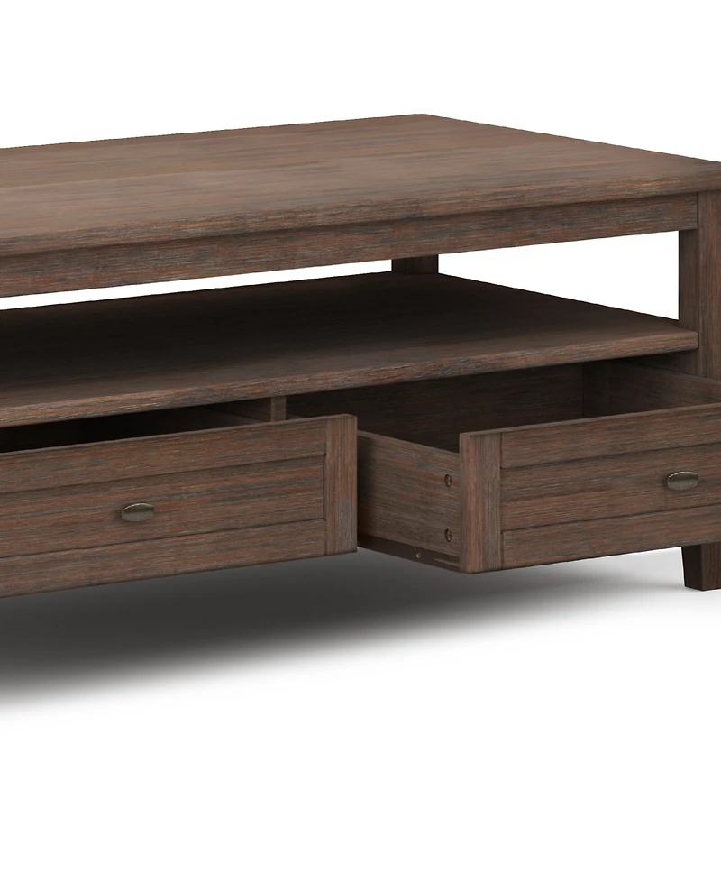 Warm Shaker Solid Wood Coffee Table
