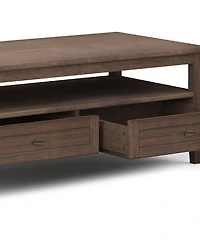 Warm Shaker Solid Wood Coffee Table