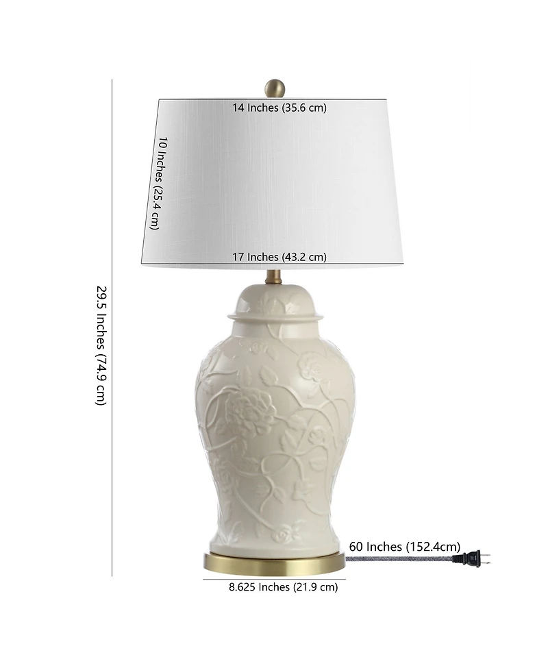 Naiyou Ceramic Classic Traditional Led Lamp Table Lamp
