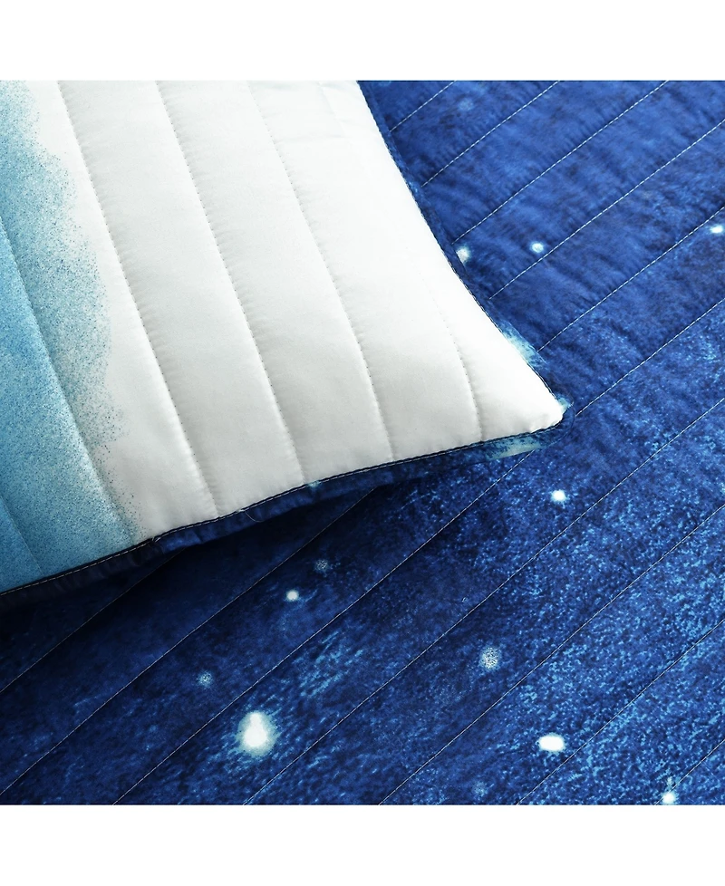Lush Decor Kids Space Star Ombre 2-Pc. Quilt Set, Twin