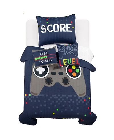 Lush Decor Kids Video Games 4-Pc. Quilt Set, Twin