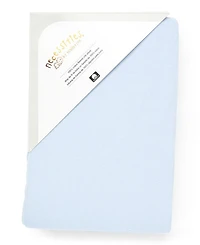 Baby Boys Flannel Solid Crib Sheet