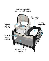 Graco Pack 'n Play Day2Dream Travel Bassinet Playard