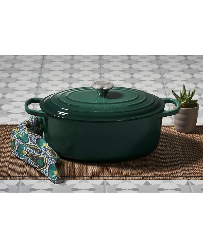 Le Creuset -Qt. Signature Enameled Cast Iron Oval Dutch Oven