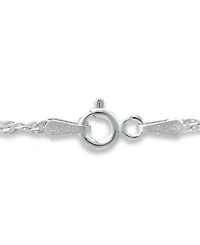 Giani Bernini Sterling Silver Necklace, 18" Small Bead Singapore Chain