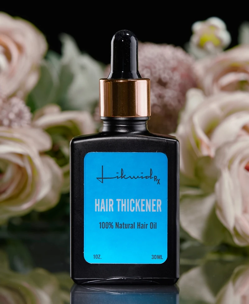 Likwid Rx Hair Thickener 100% Natural Hair Oil, 1 oz