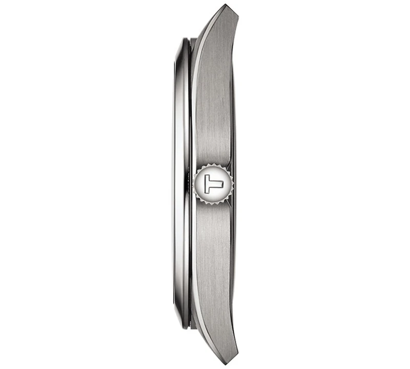 Tissot Men's Swiss Gentleman Gray Titanium Bracelet Watch 40mm