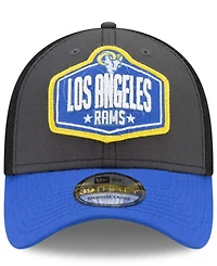 New Era Los Angeles Rams 2021 Draft 39THIRTY Cap