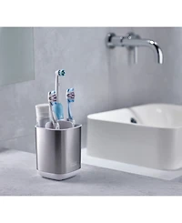 Joseph Joseph EasyStore Steel Toothbrush Caddy