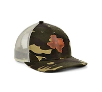 Local Crowns Texas Woodland State Patch Curved Trucker Cap