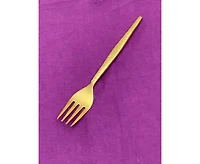 Vibhsa 20 Piece Gold Flatware Set