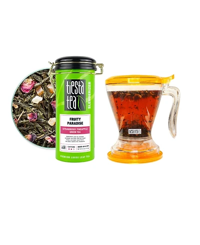 Fruity Paradise Loose Leaf Tea and Brewmaster Set, 2 Piece