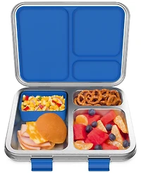 Bentgo Kids Stainless Steel Leak-Resistant Lunch Box (Blue)