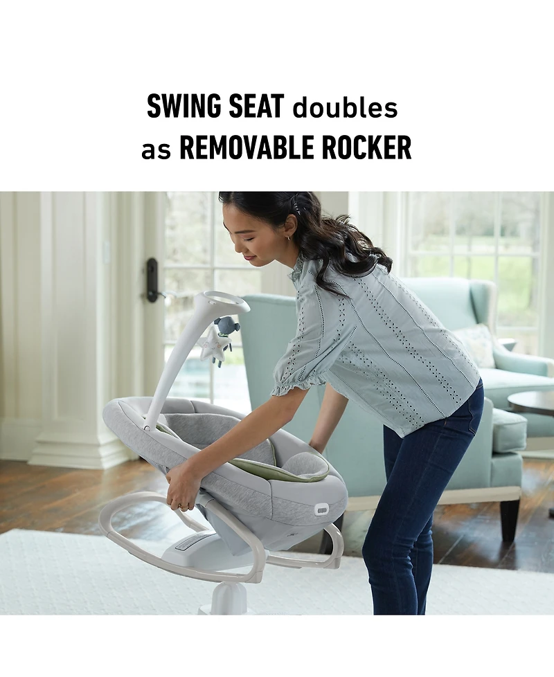 Graco Soothe My Way Swing with Removable Rocker