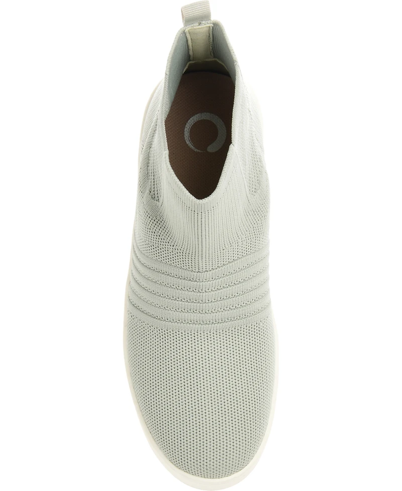 Journee Collection Women's Kody Knit Slip On Sneakers
