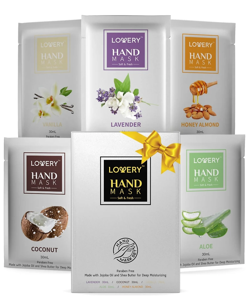 Deep Conditioning Hand Mask Set, 5 Piece