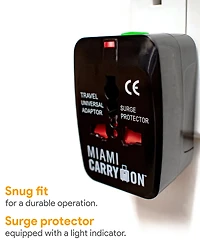 International Travel Adapter with Two Usb Ports