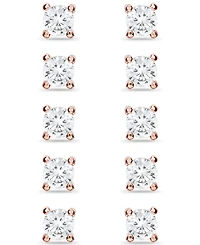Giani Bernini 5-Pc. Set Cubic Zirconia Stud Earrings, Created for Macy's