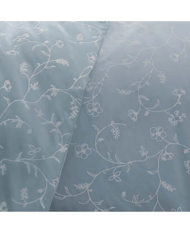 Southshore Fine Linens Sweetbrier Luxury Reversible 3 Pc. Duvet Cover Set, King/California King