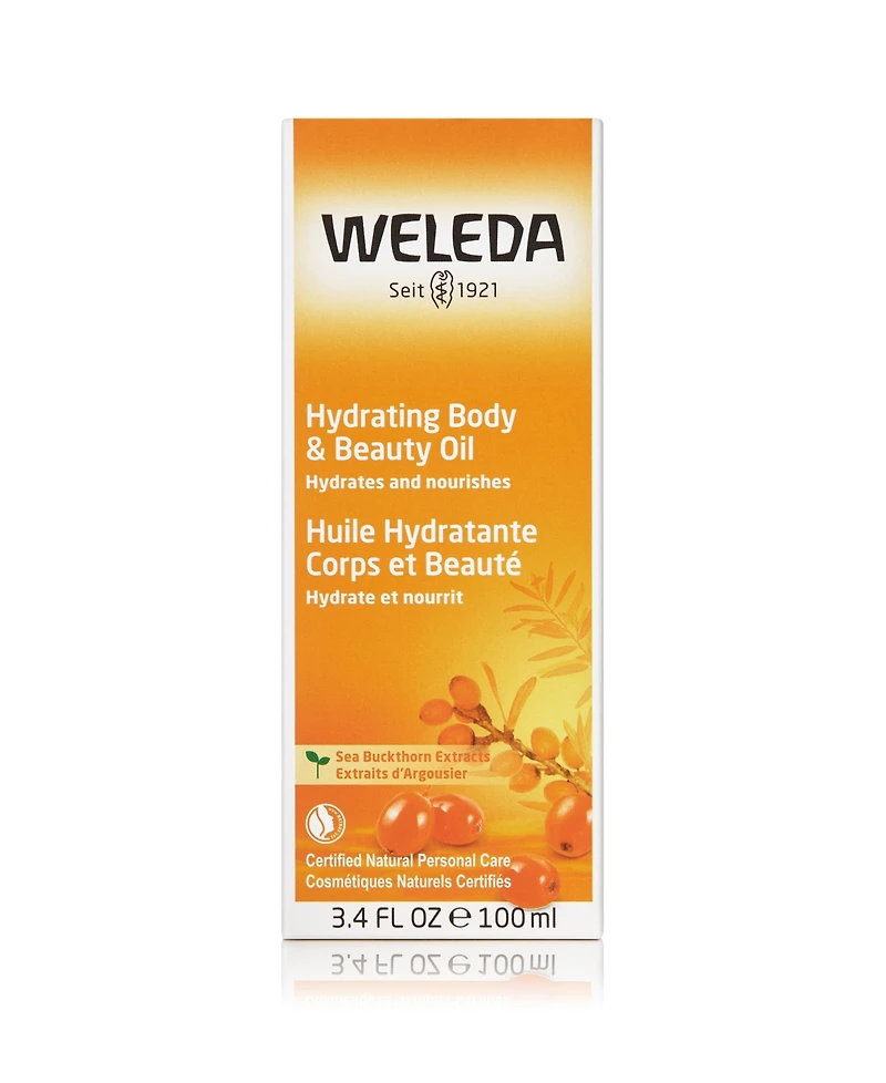 Weleda Hydrating Body and Beauty Oil, 3.4 oz
