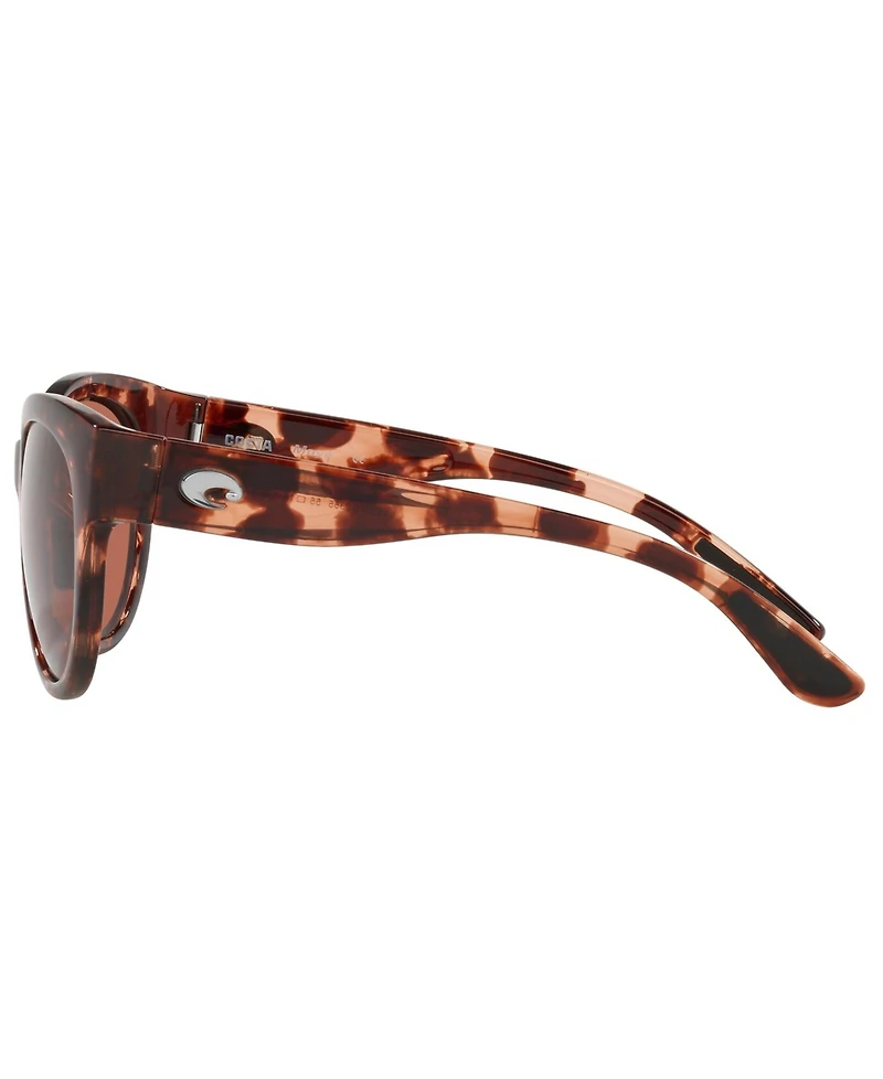Costa Del Mar Maya Polarized Sunglasses, 6S9011 55
