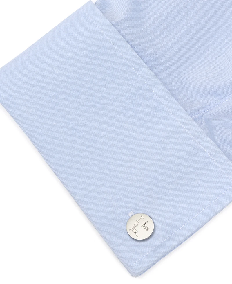 Ox & Bull Trading Co. Men's Love You to The Moon and Back Cufflinks