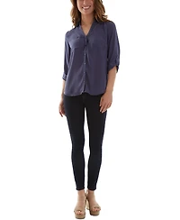 Bcx Juniors' V-Neck Utility Shirt