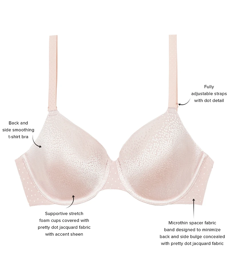 Wacoal Women's Back Appeal Underwire Contour Bra 853303