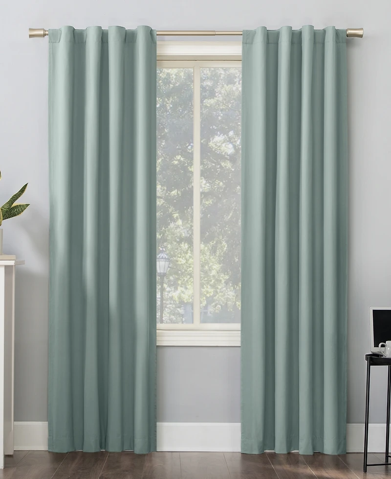Cyrus Thermal 100% Blackout Back Tab Curtain Panel
