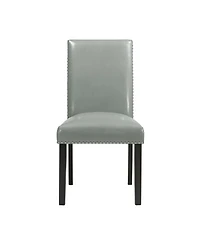 Picket House Furnishings Pia 2 Piece Faux Leather Dining Side Chair Set